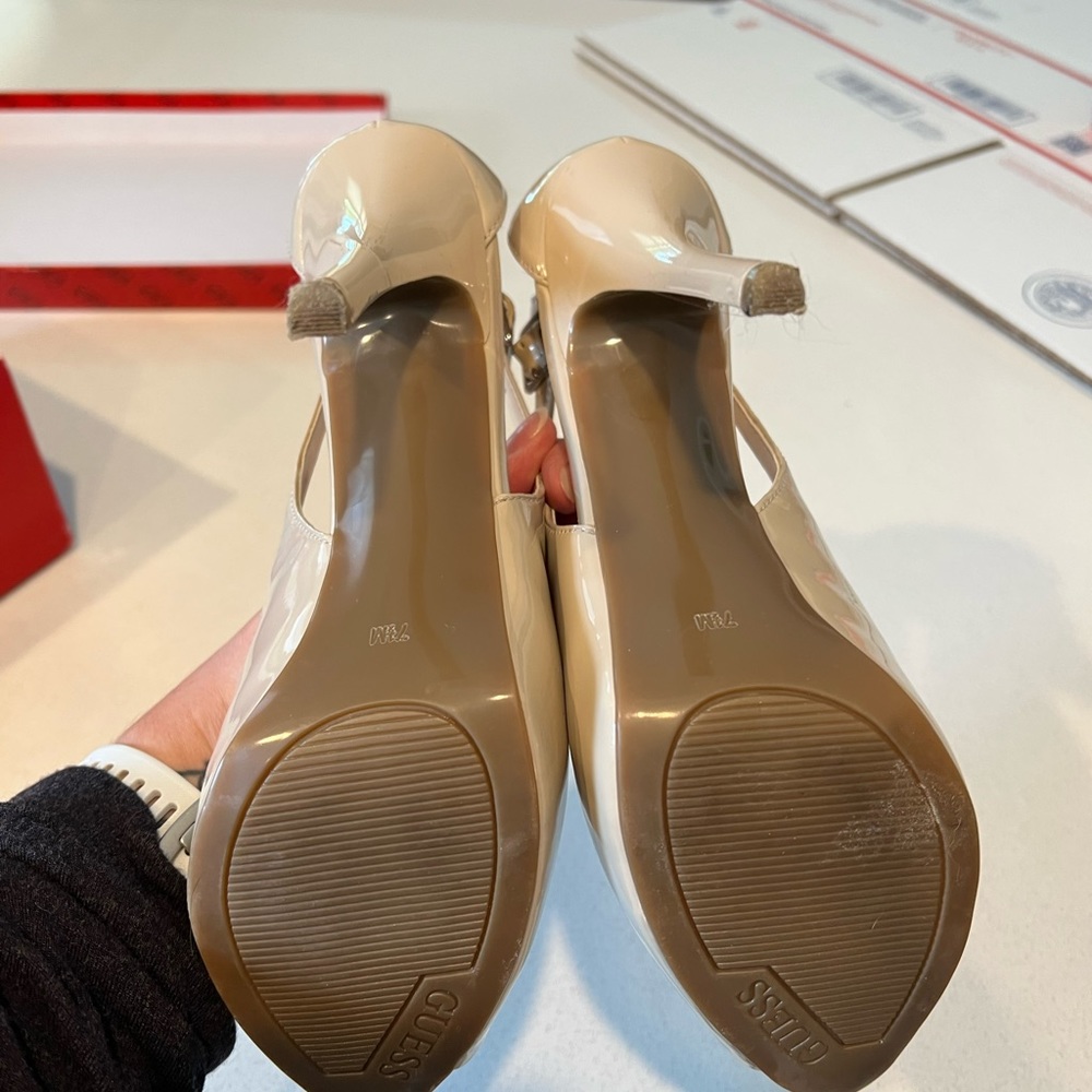 Platform Open Toed Heels - image 4